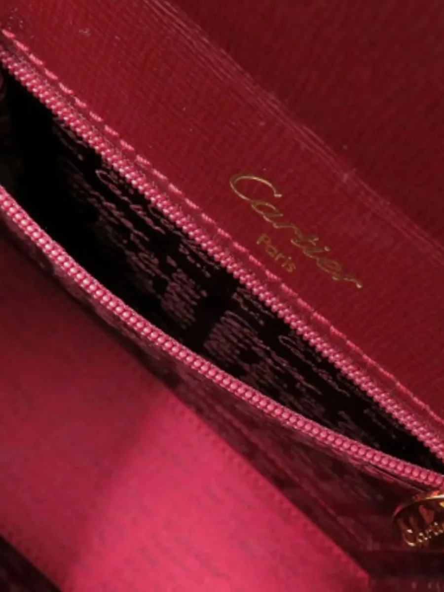 20th Century Leather Must de Cartier Turn Lock handbag 5
