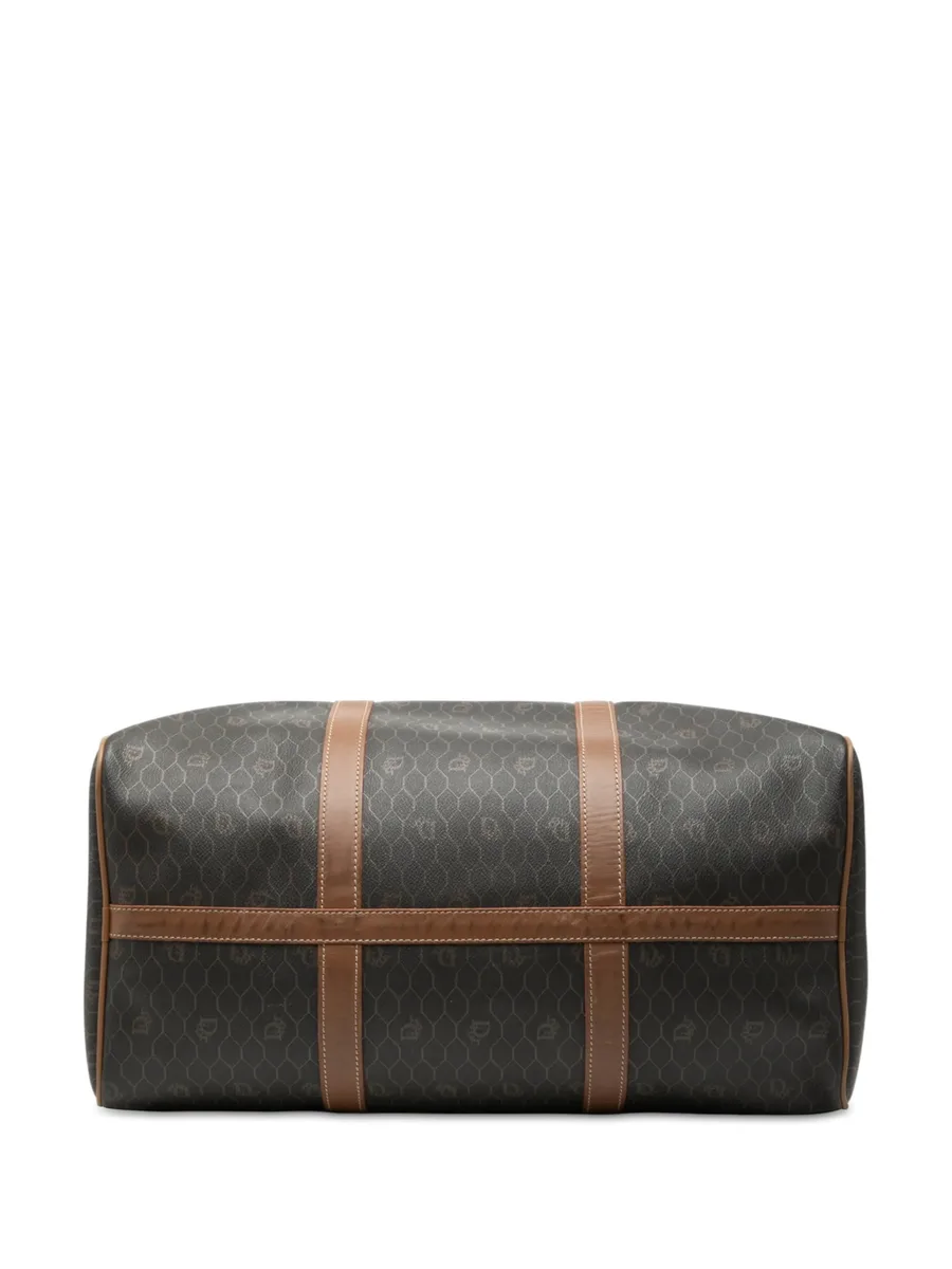 20th Century Honeycomb Coated Canvas boston bag 4