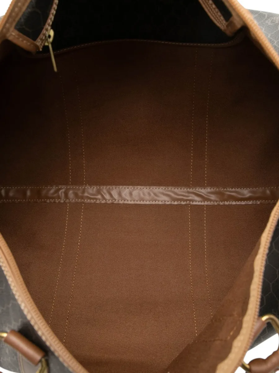 20th Century Honeycomb Coated Canvas boston bag 5