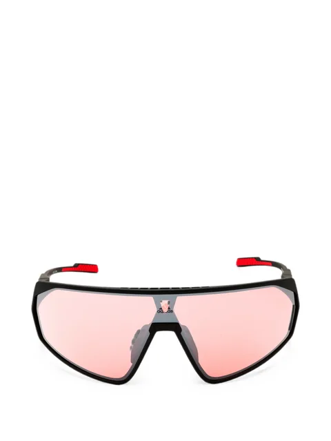 shield-frame sunglasses