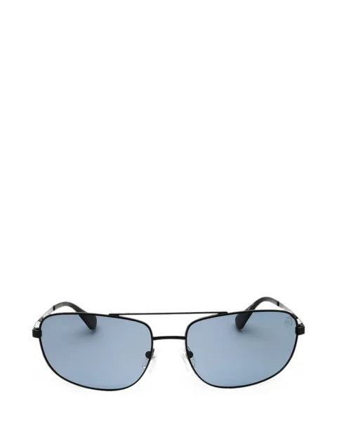 rectangle-frame metal sunglasses