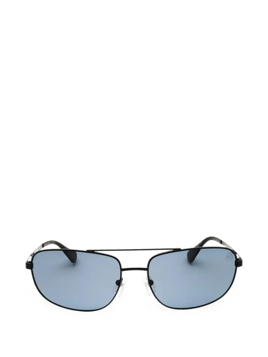 rectangle-frame metal sunglasses 1