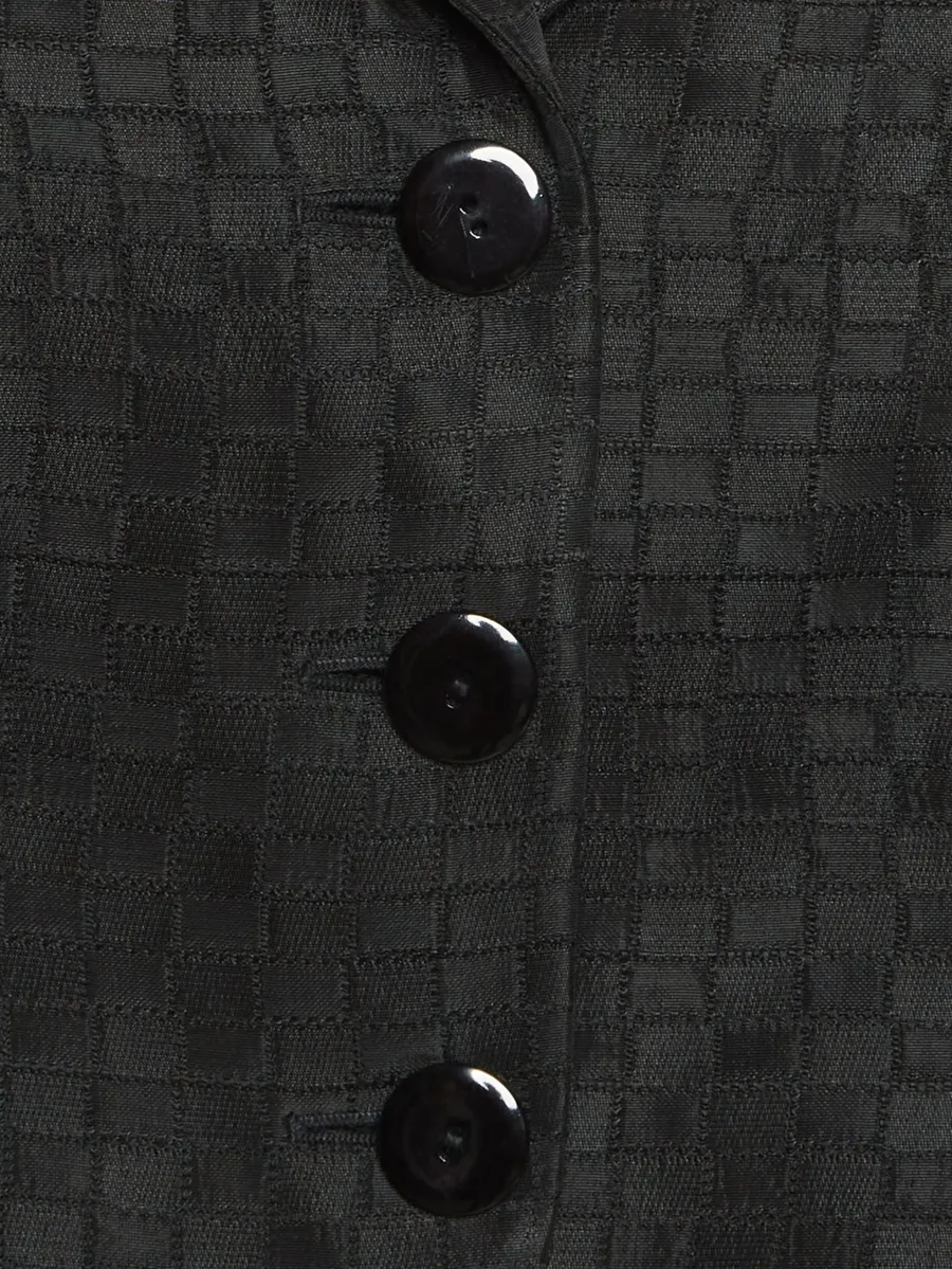 jacquard single-breasted blazer 6
