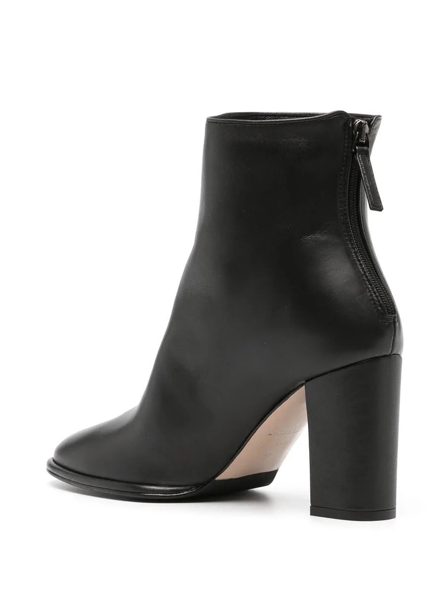 Elsa 85mm leather ankle boots 5