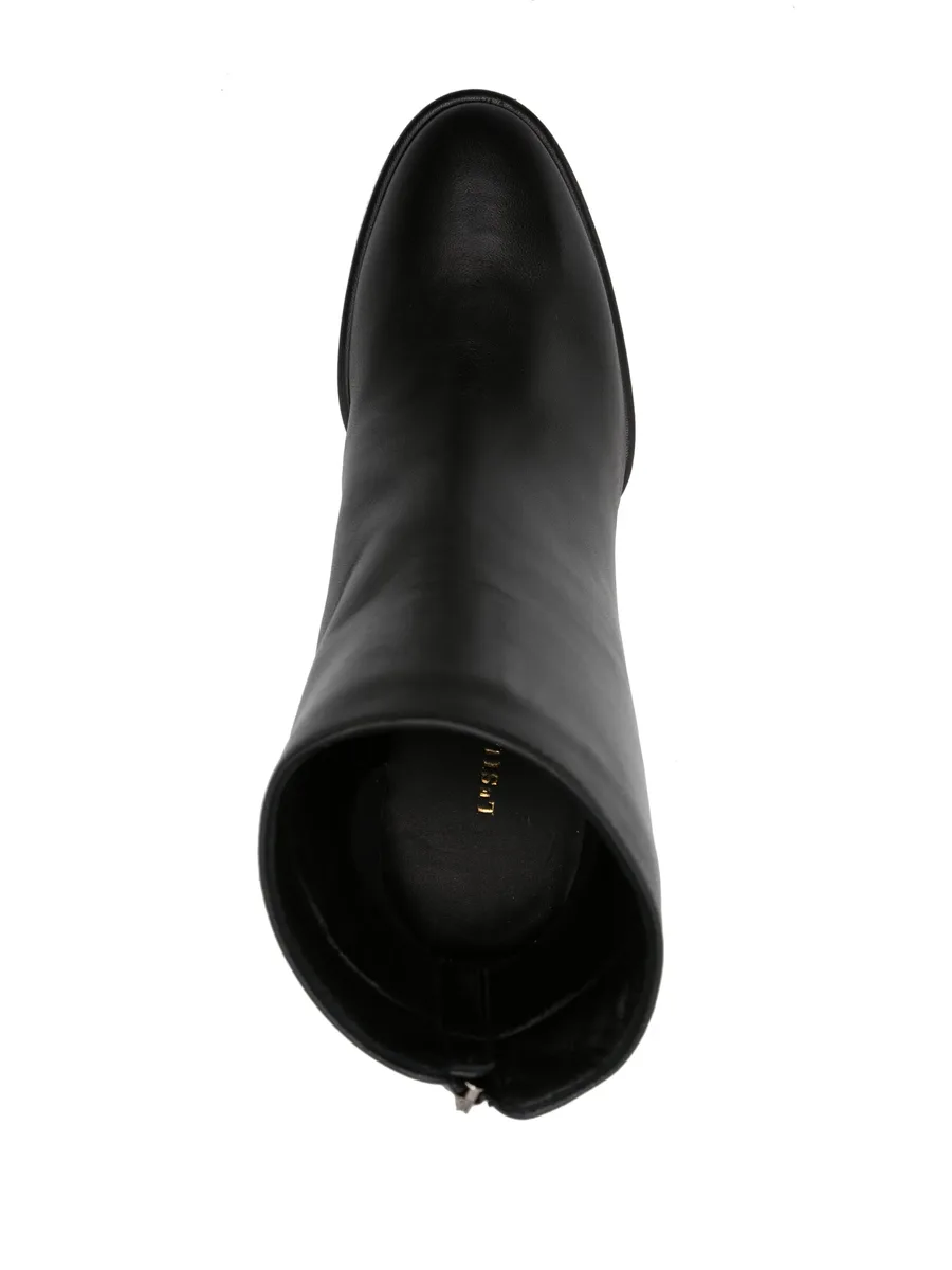 Elsa 85mm leather ankle boots 8