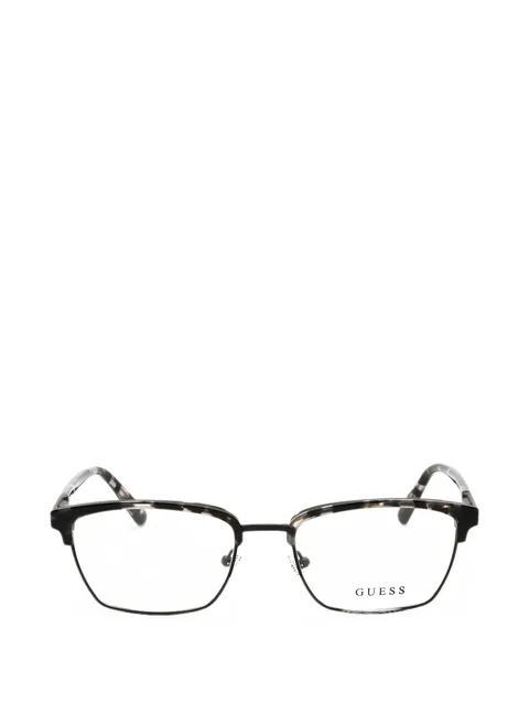rectangle-frame glasses