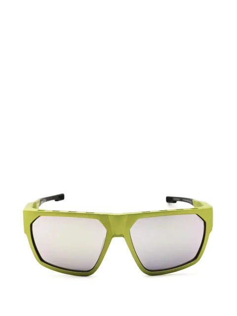 geometric-frame sunglasses