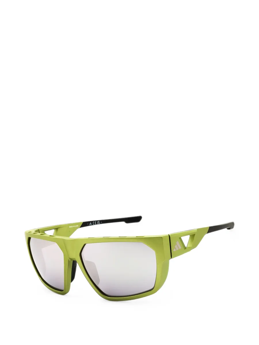 geometric-frame sunglasses 2