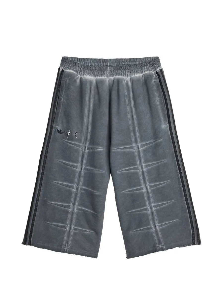 x Thug Club 3-Stripes track shorts 1