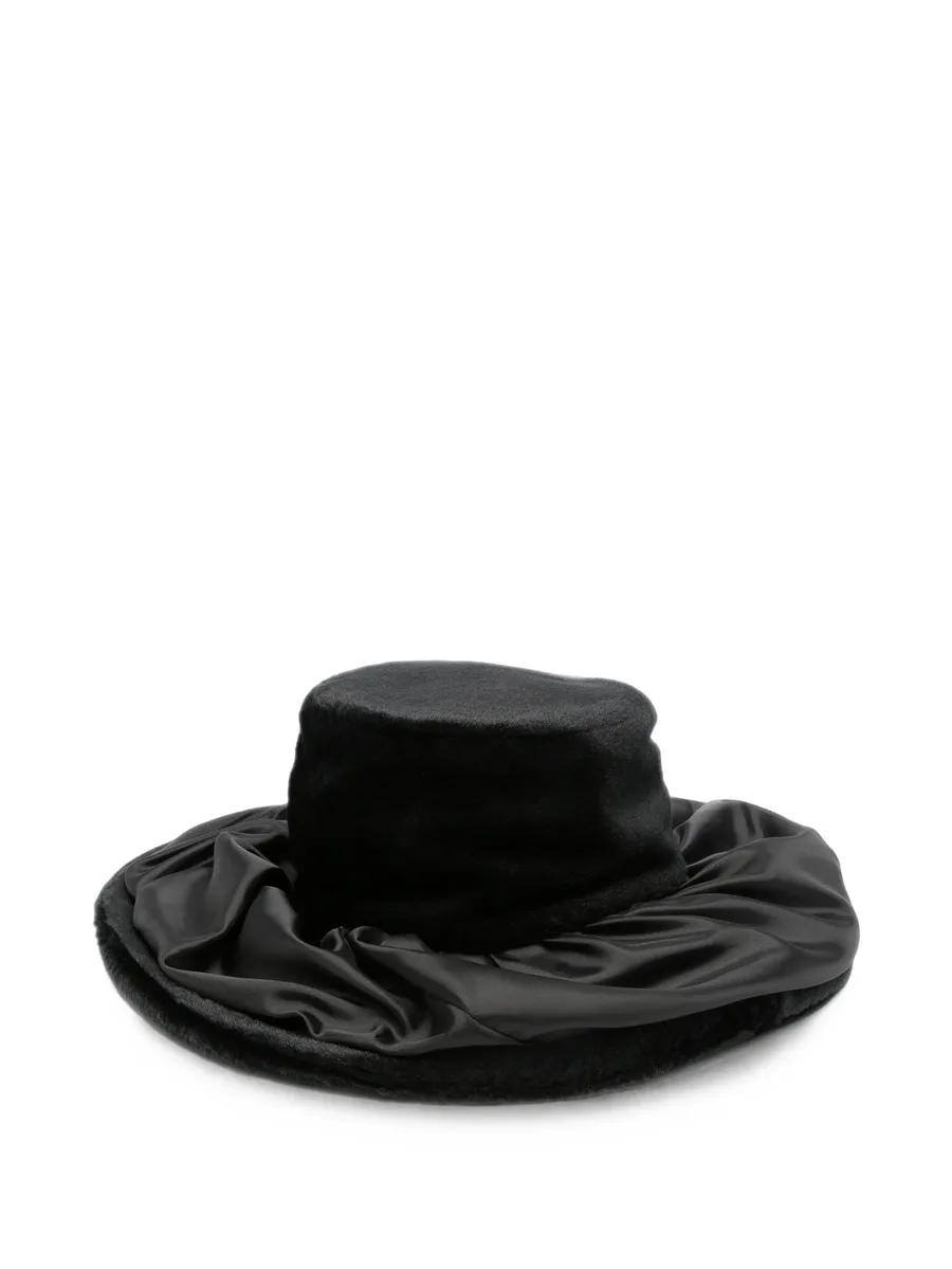 gathered-detail hat 2