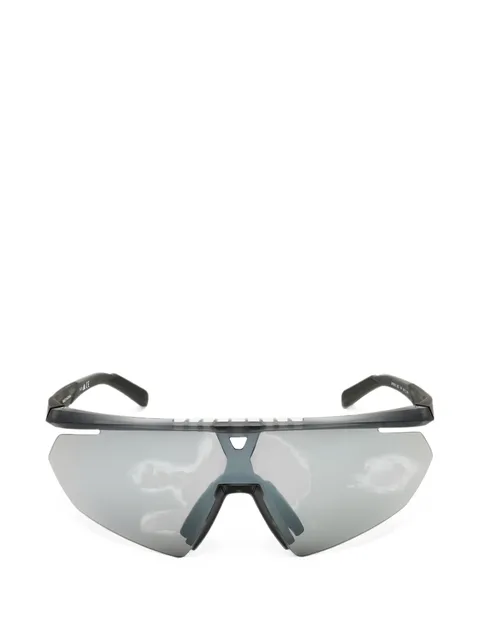 shield-frame sunglasses