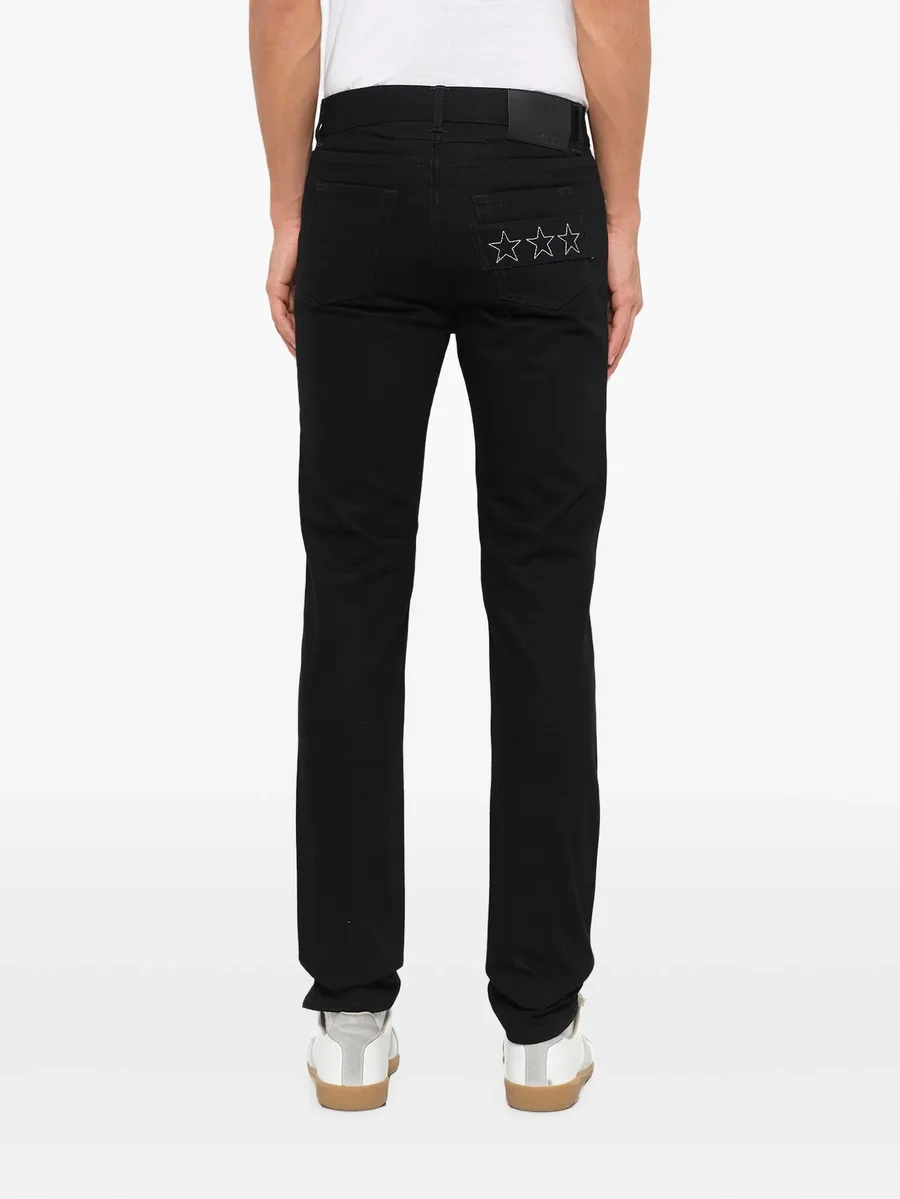 star-embroidered jeans 4