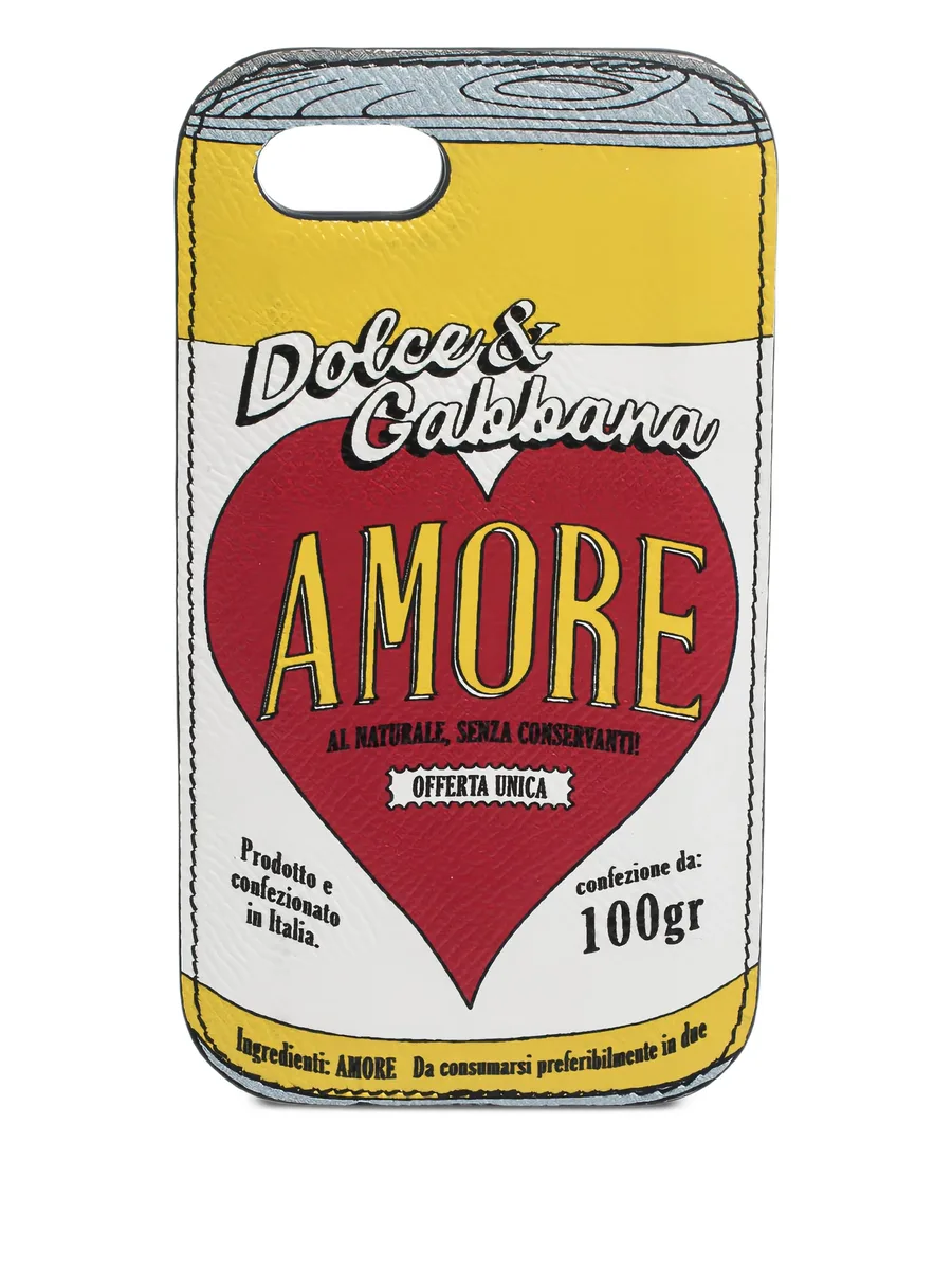 Amore-print Iphone case 2