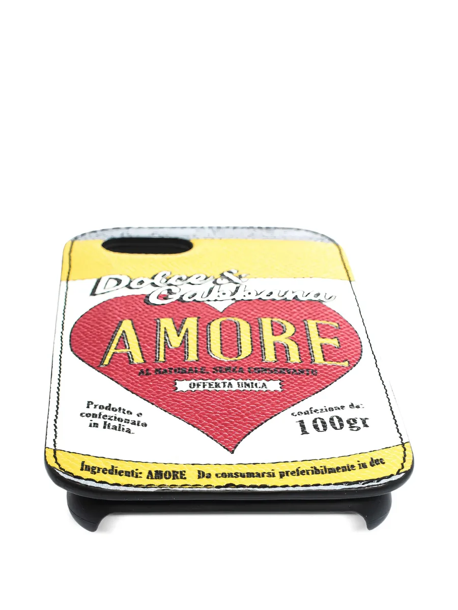 Amore-print Iphone case 5