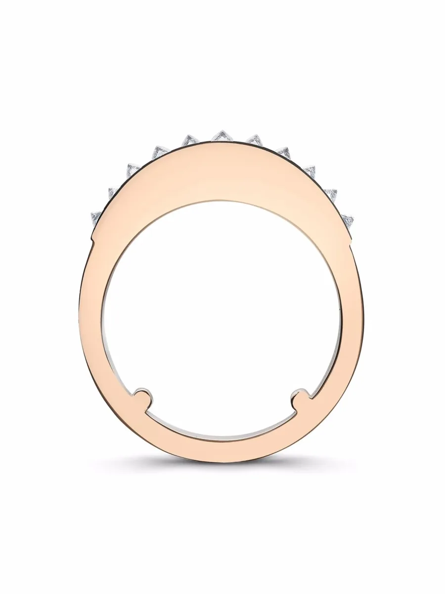 кольцо RockChic из розового золота с бриллиантом 5