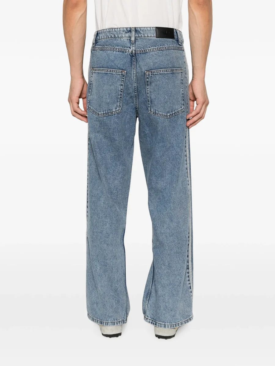 Firebird side-stripe jeans 4