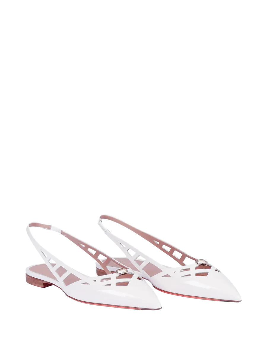 Stella cut-out slingback pumps 4