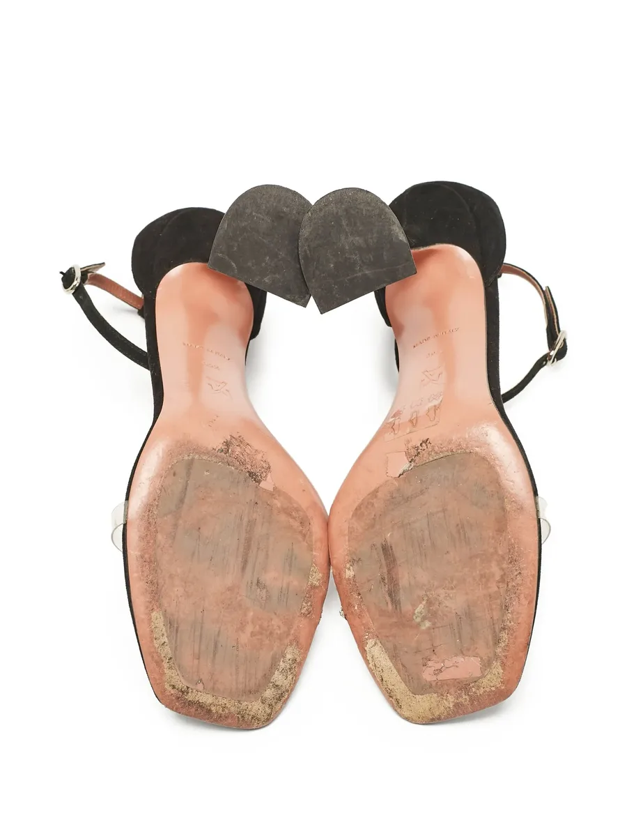 pre-owned 100mm Vita embellished sandals 10