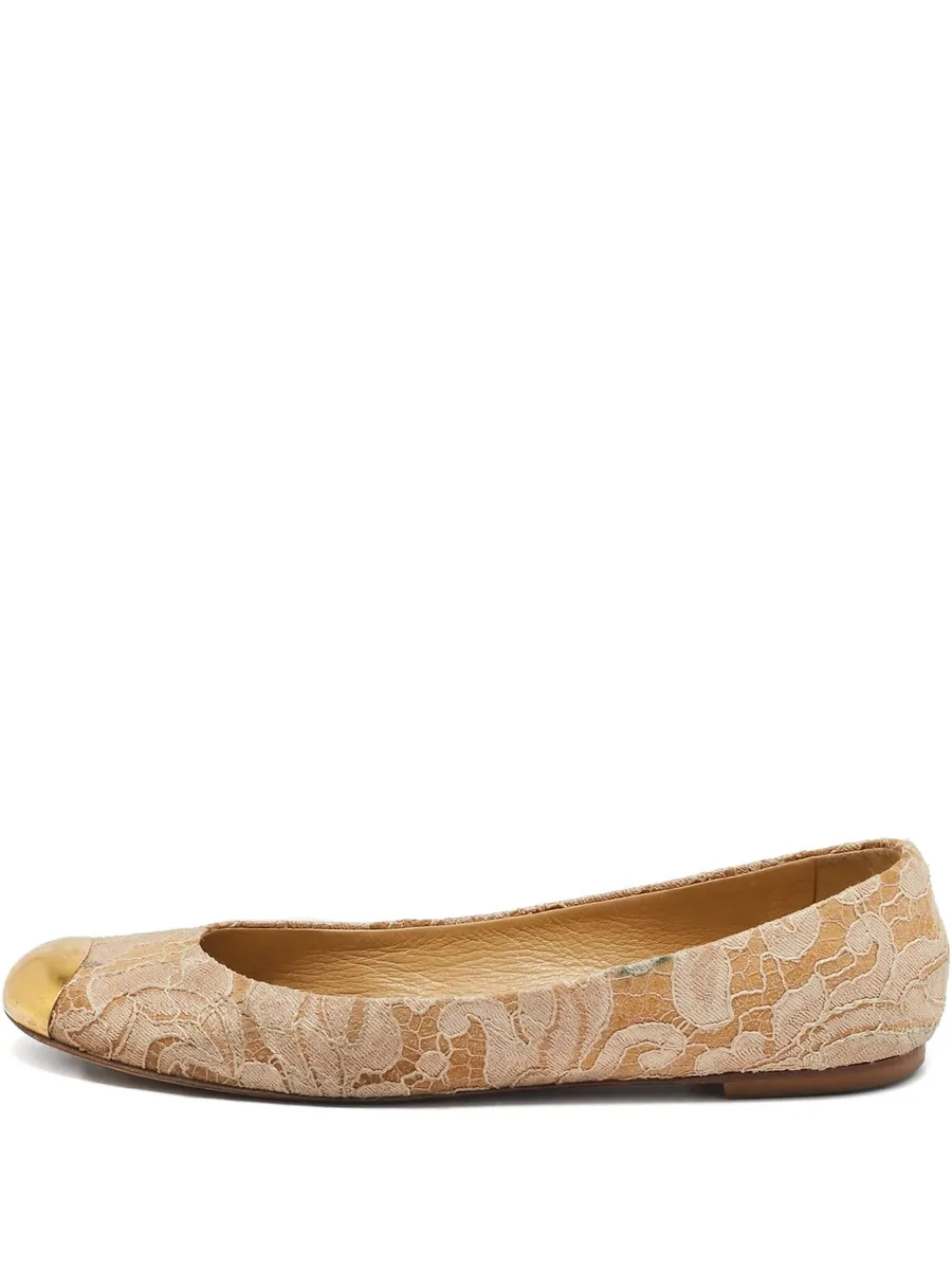 2024 Lace Cap Toe Flats 2