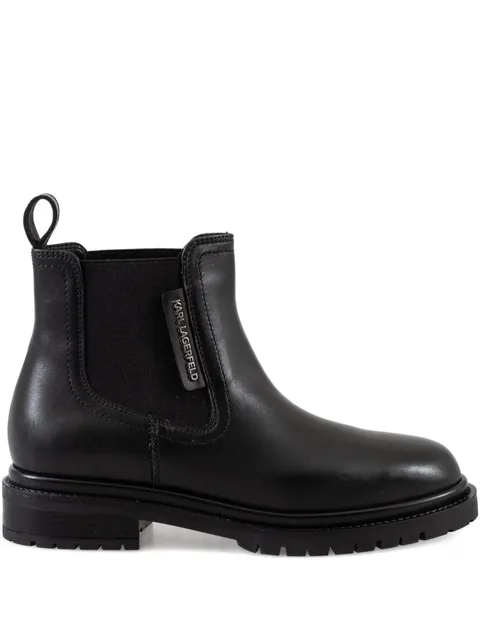 elastic-panel chelsea boots