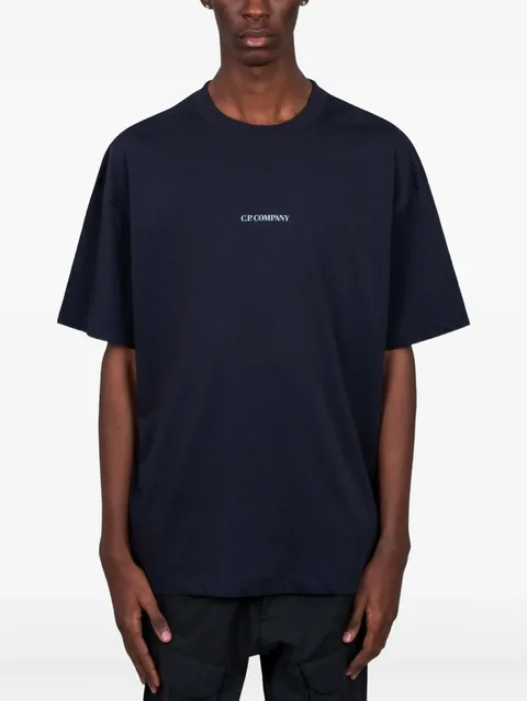 30/1 jersey short-sleeve logo T-shirt