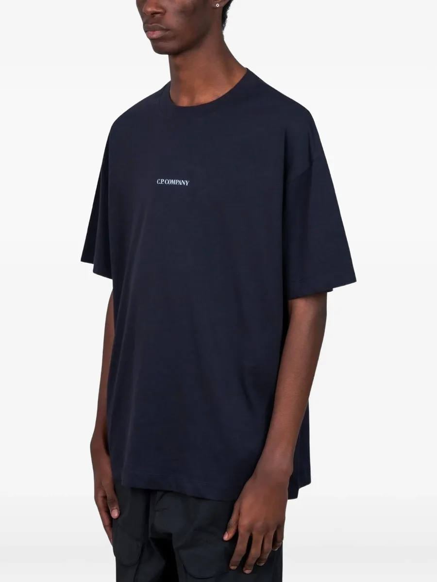 30/1 jersey short-sleeve logo T-shirt 4
