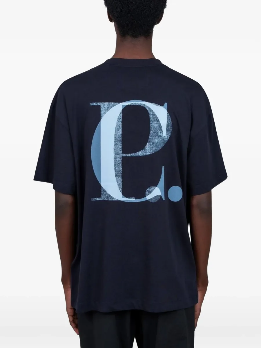30/1 jersey short-sleeve logo T-shirt 6