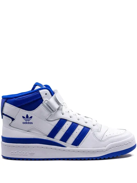 кроссовки Forum Mid White/Royal