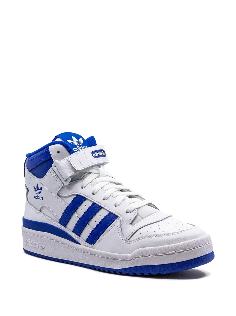 кроссовки Forum Mid White/Royal 4