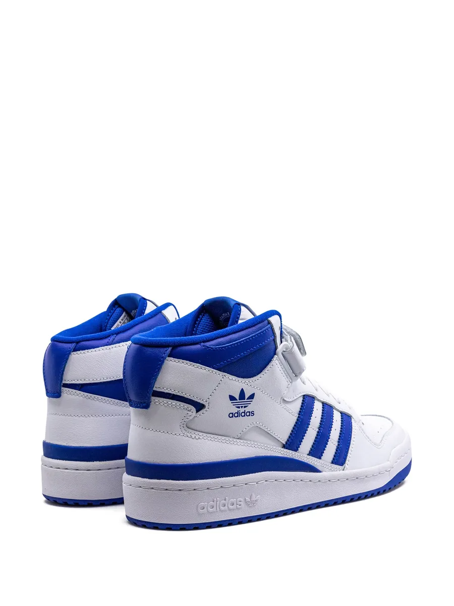 кроссовки Forum Mid White/Royal 5