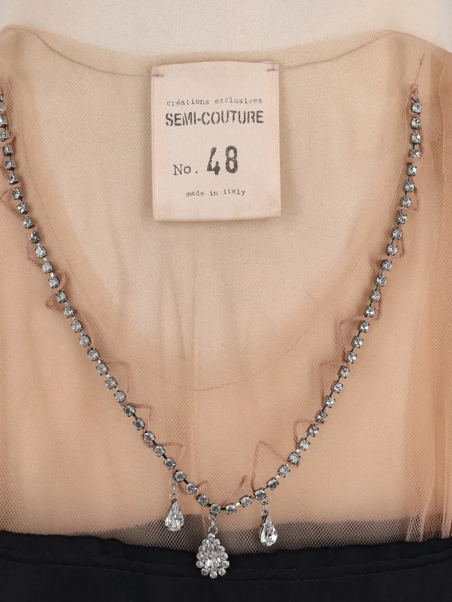 платье со вставками 6