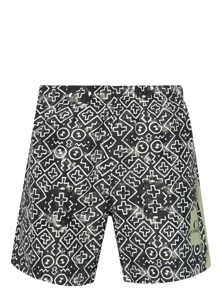 baja-print swim shorts 2