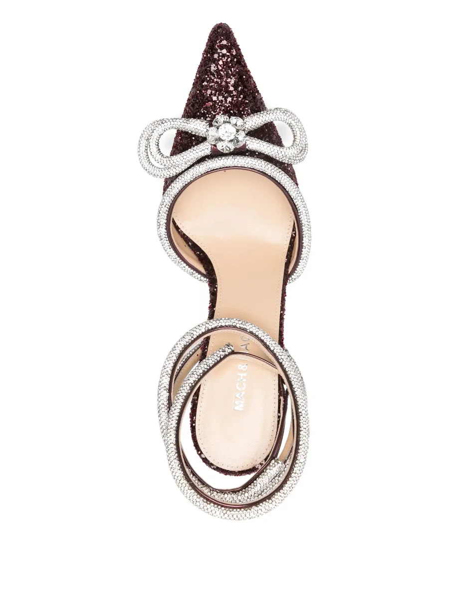 crystal-embellished bow pumps 7