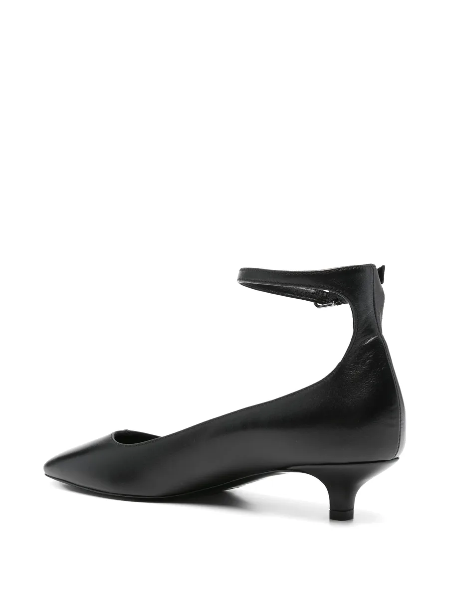 square-toe nappa pumps 6