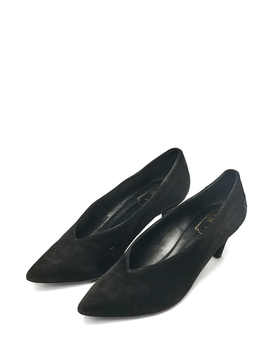 70mm suede pumps 4