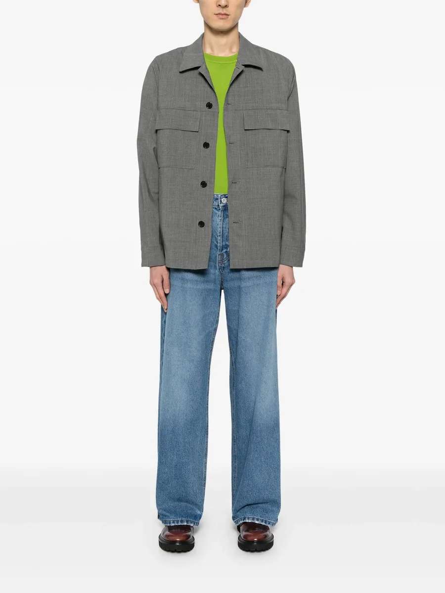 long-sleeves wool shirt 3