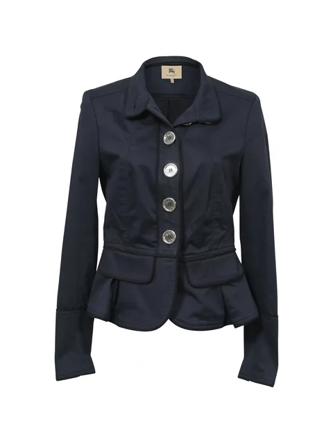 London button cotton blazer