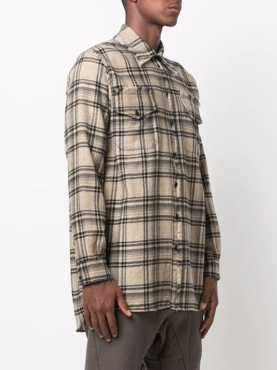 oversized check shirt 6