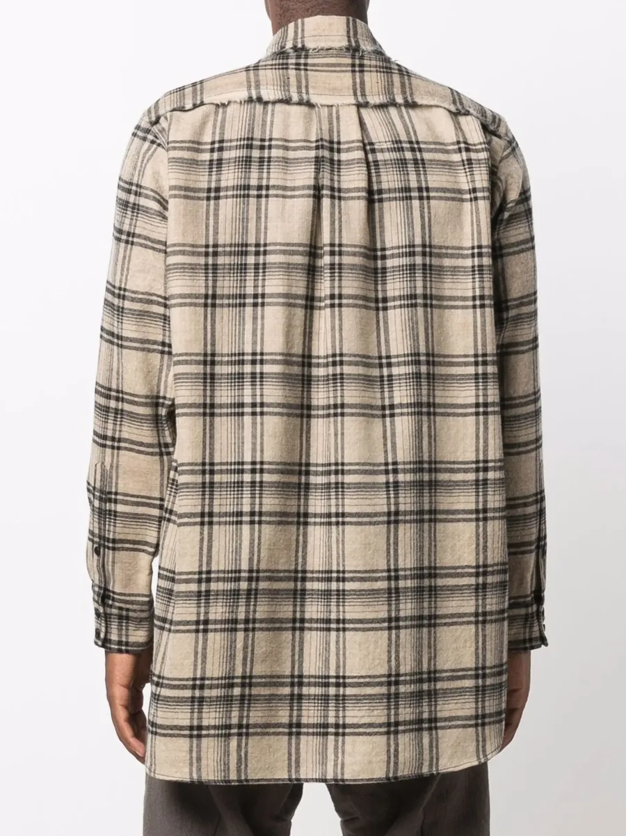 oversized check shirt 8