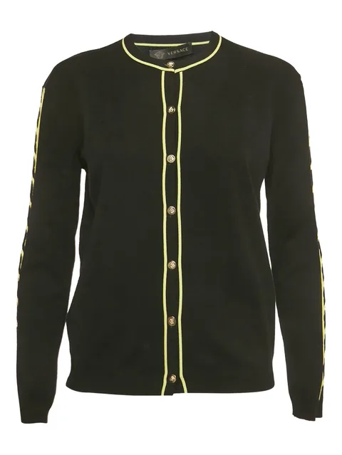 buttoned cardigan