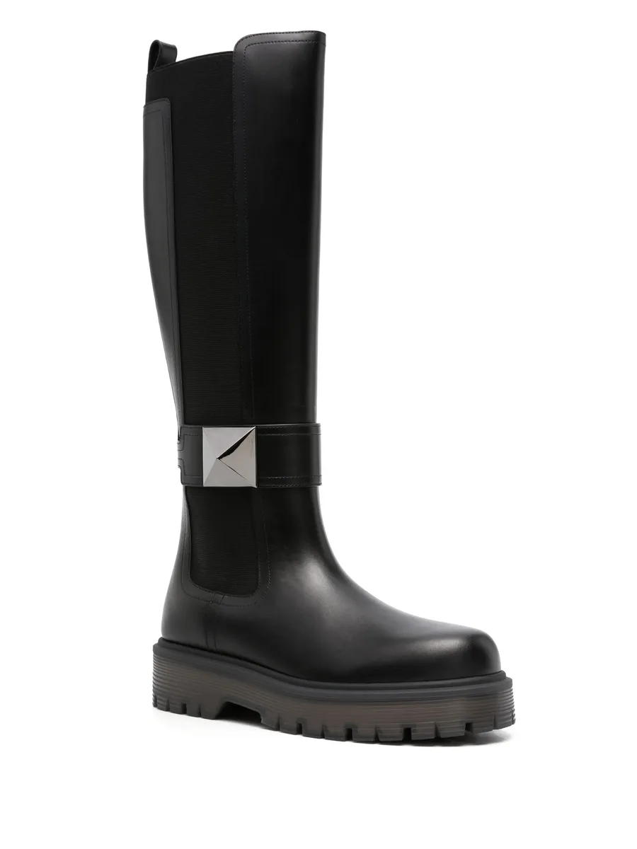 One Stud knee-high boots 3