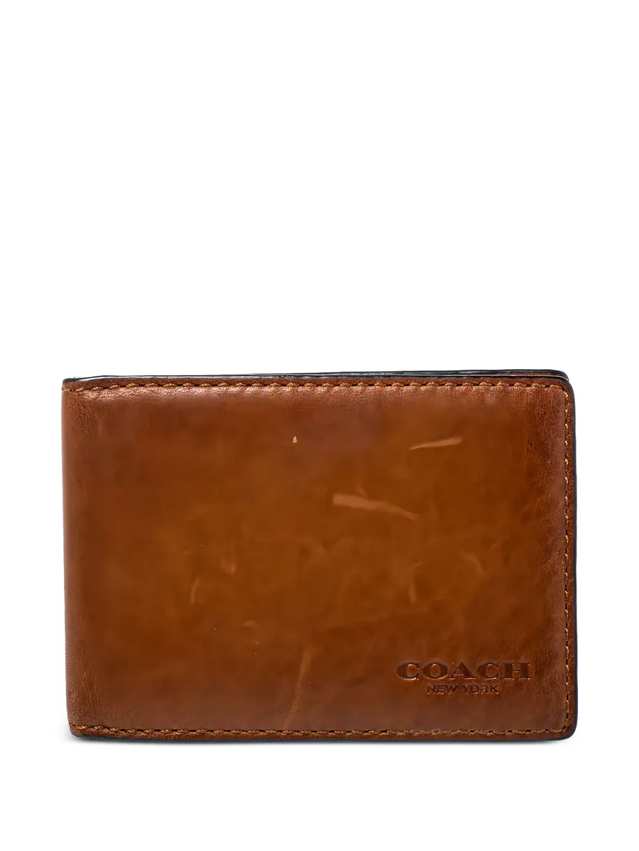 pre-owned leather wallet 1