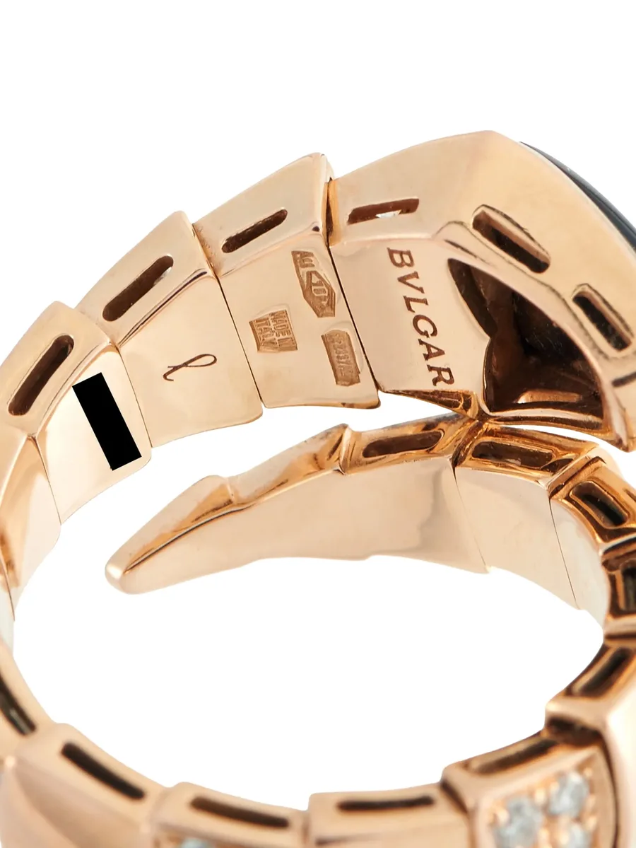 кольцо Serpenti Viper с бриллиантами 6