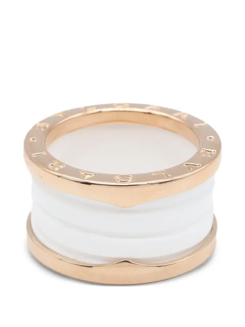 2010s B-zero1 engraved-logo ring
