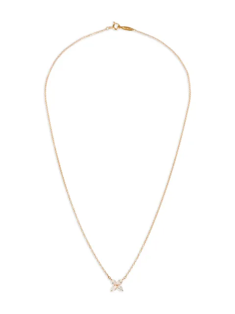 small Victoria diamond butterfly necklace