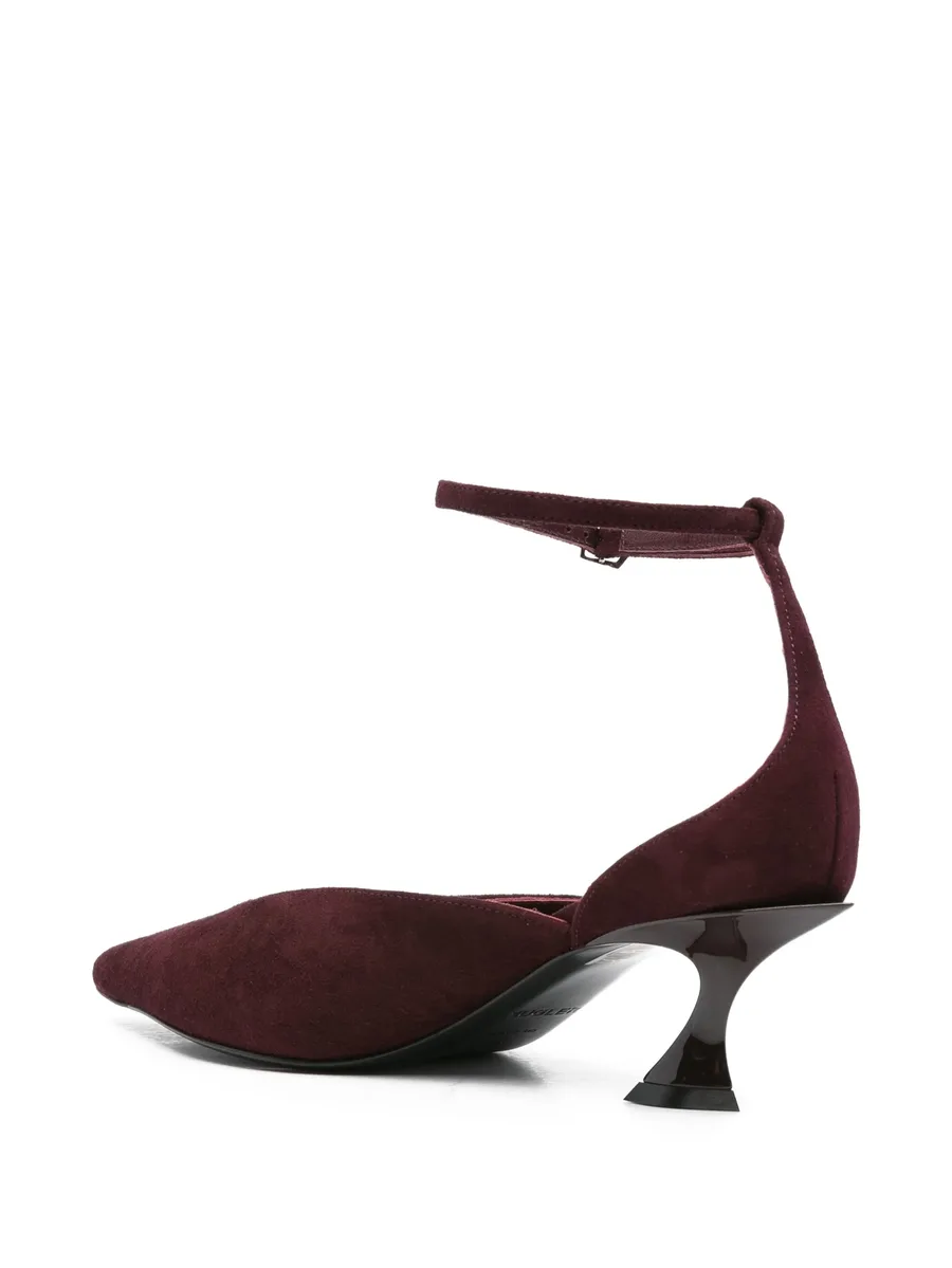 55mm Fang ankle-strap pumps 5