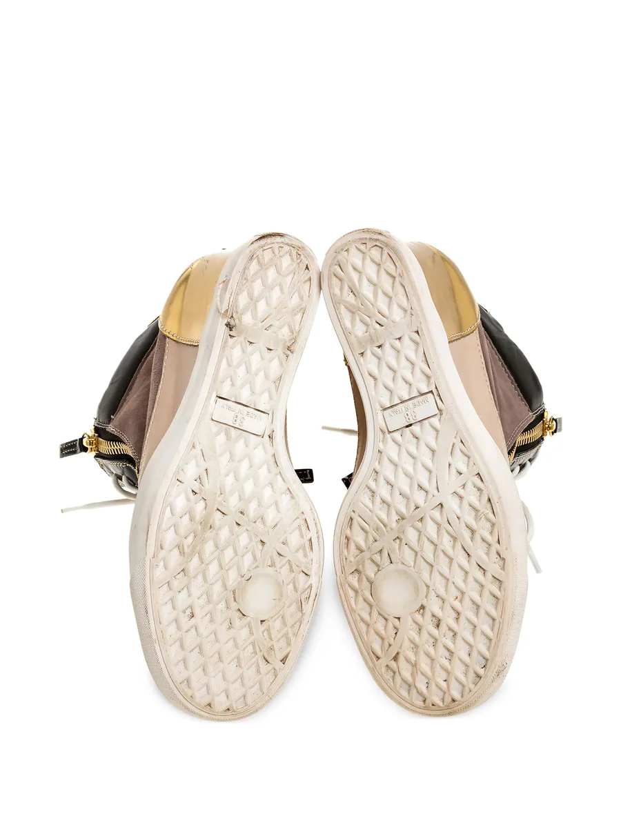 80mm leather sneakers 10