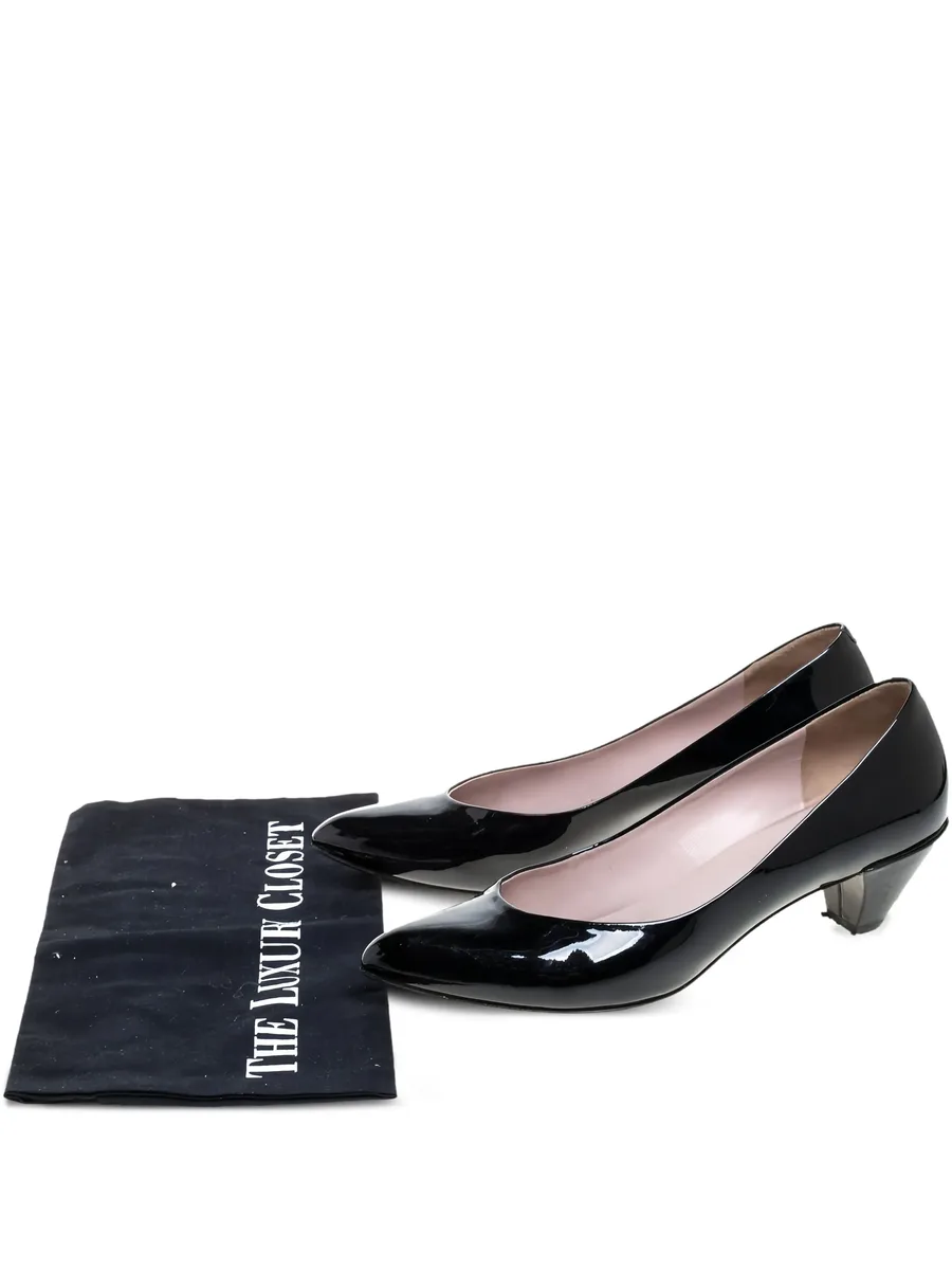 45mm leather pumps 6