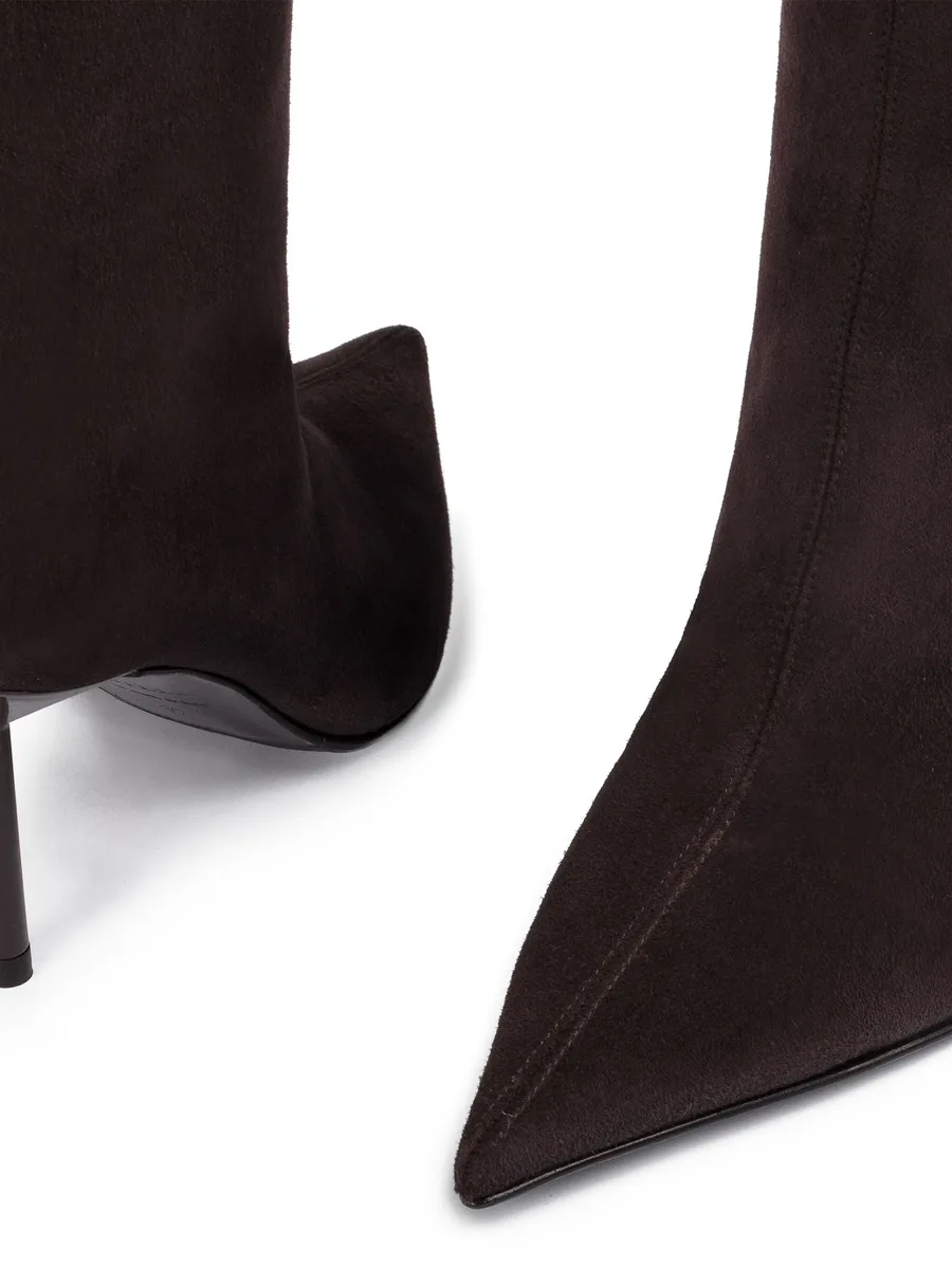 80mm Bella suede boots 7