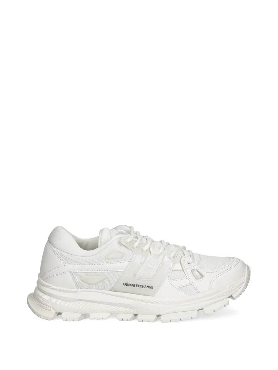 round-toe lace-up sneakers 2
